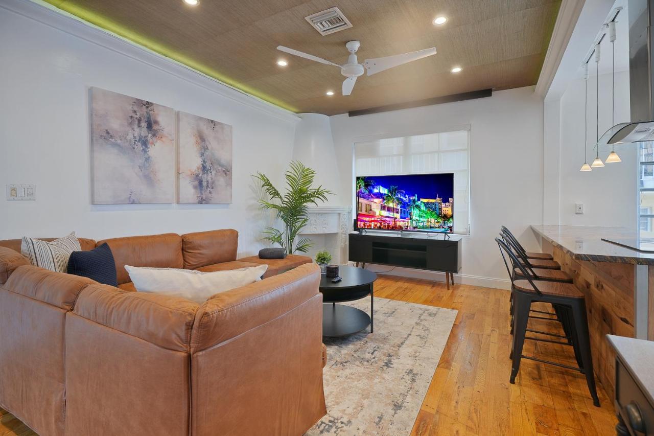 Large & Bright Sleep Up To 8 Only 2Min From Ocean! Leilighet Miami Beach Eksteriør bilde